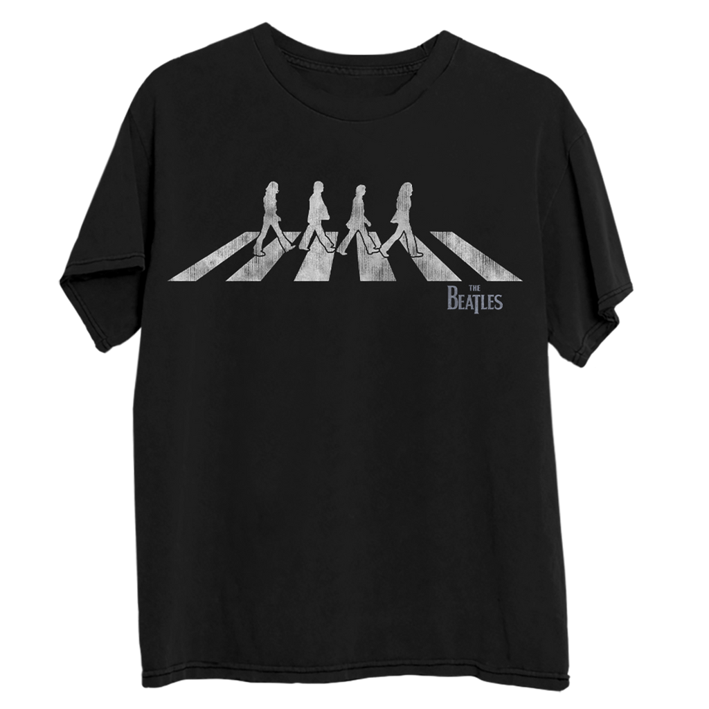 Distressed Abbey Road Silhouette T-Shirt