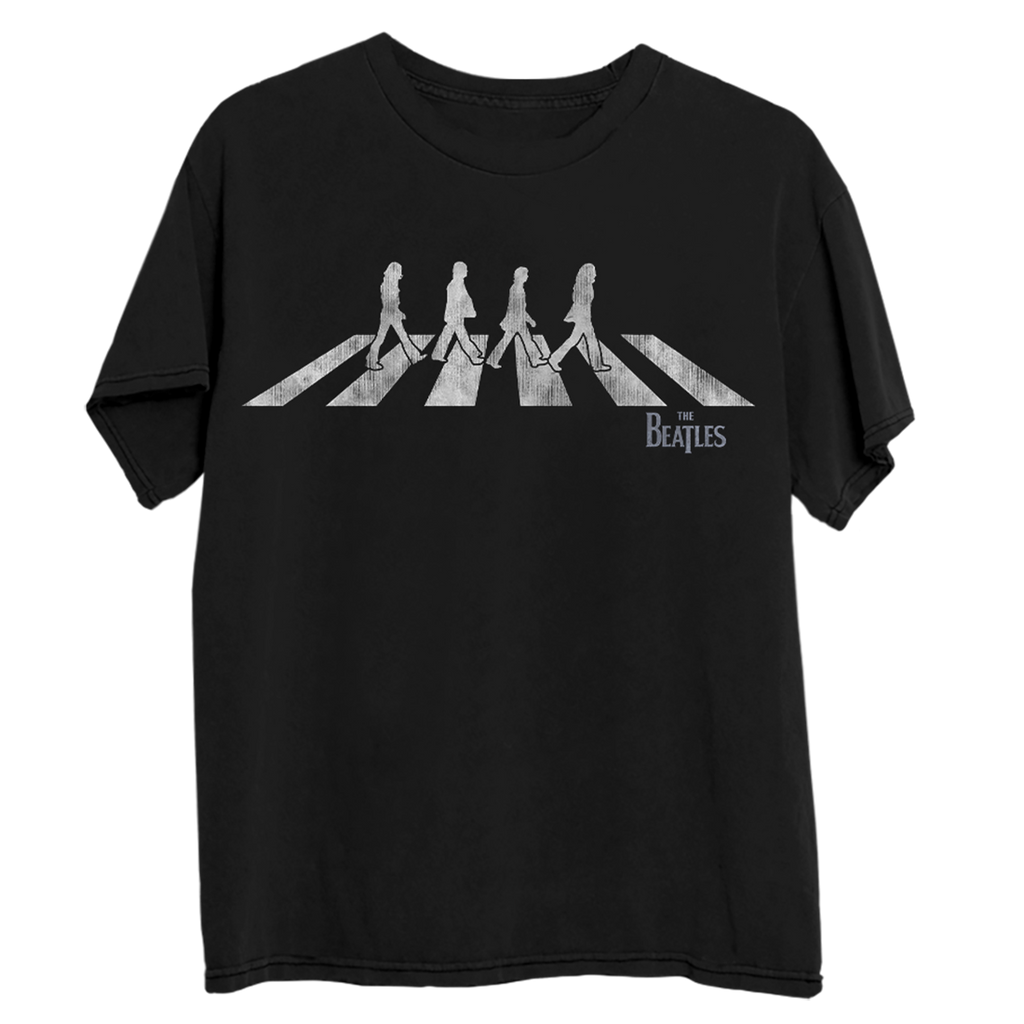 Distressed Abbey Road Silhouette T Shirt