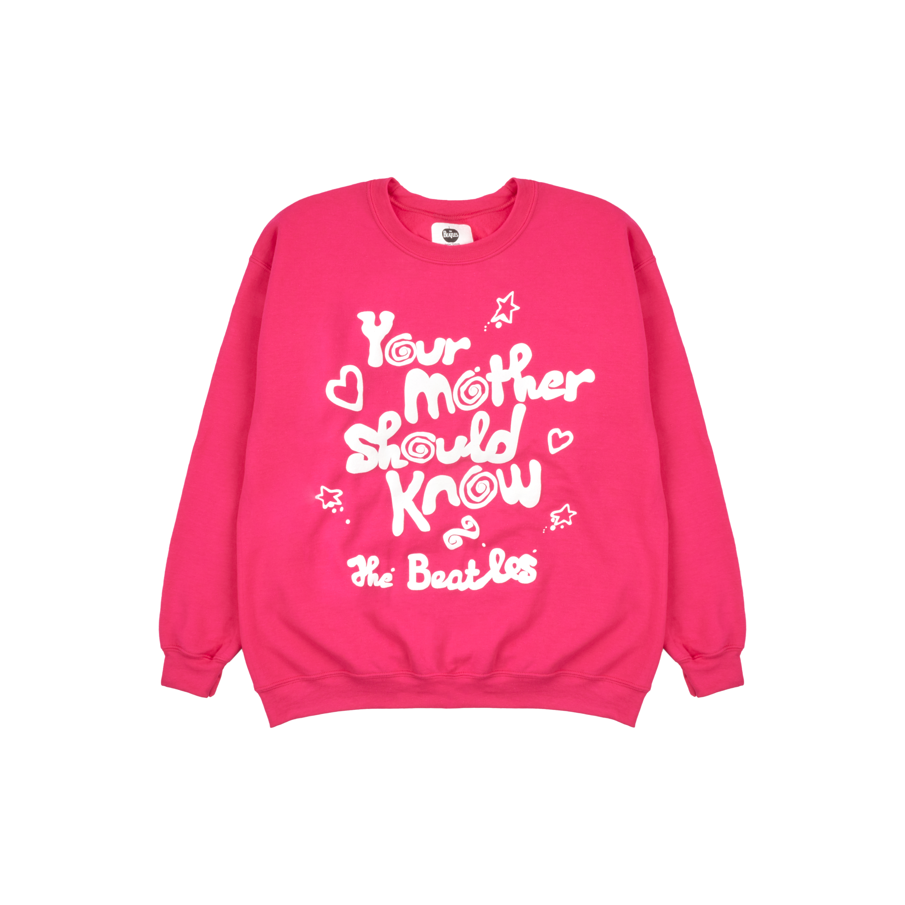 Your Mother Should Know Pink Crewneck