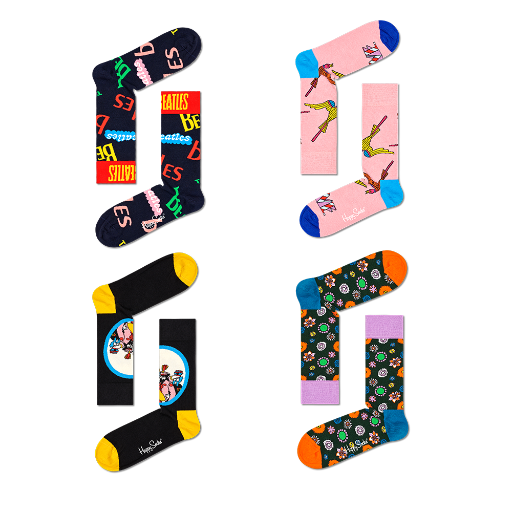 The Beatles x Happy Socks Collector’s 24-Pack Gift Set 2