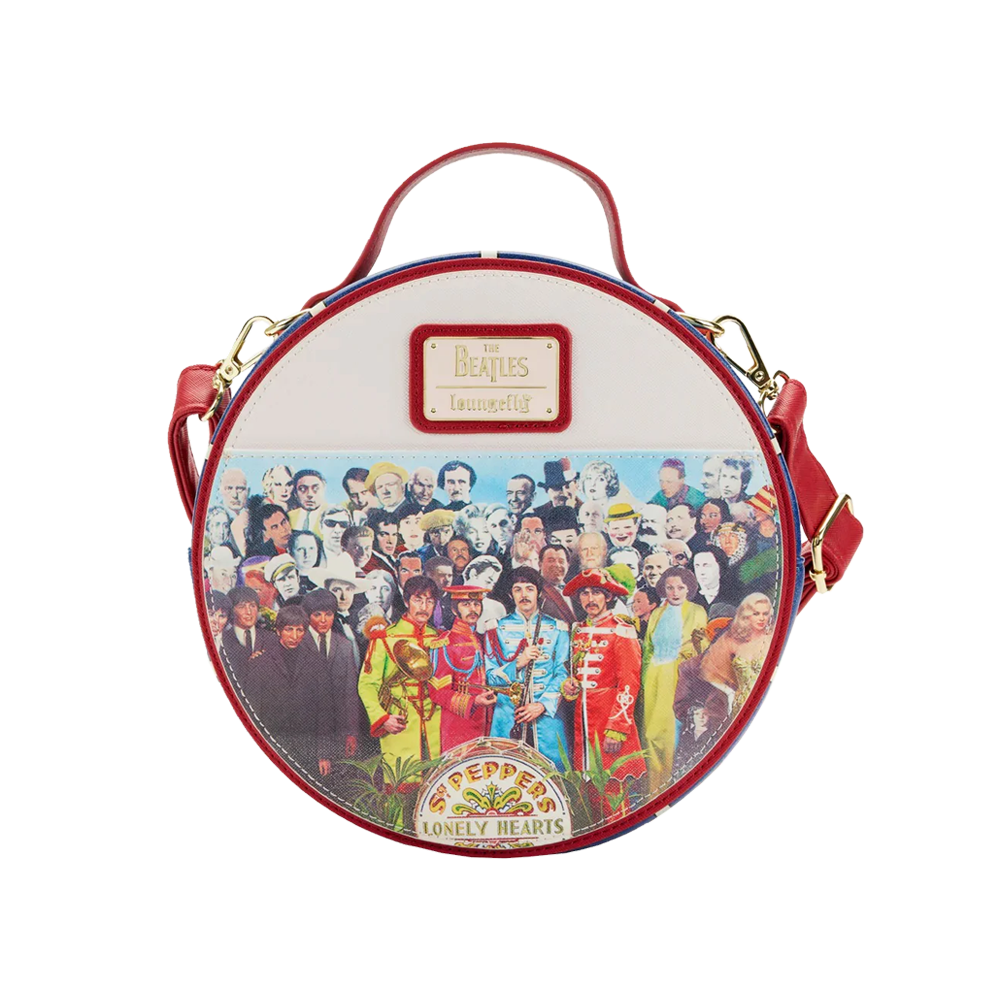 The Beatles x Loungefly "Sgt. Peppers" Drum Convertible Backpack Back 