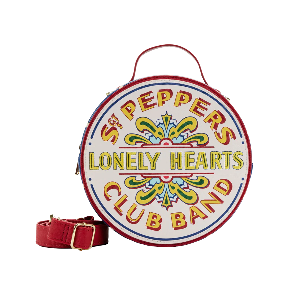 The Beatles x Loungefly "Sgt. Peppers" Drum Convertible Backpack Removable Strap