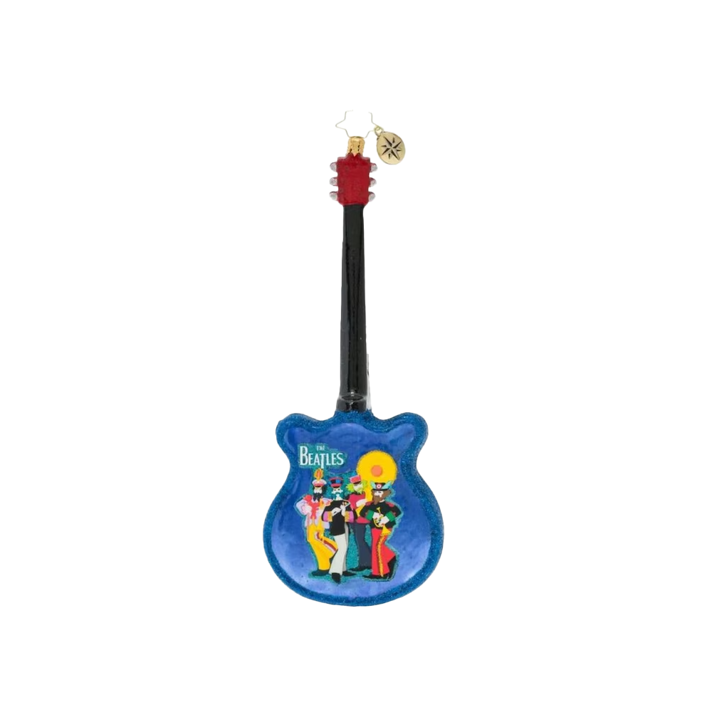 The Beatles x Radko Strumming Away in Pepperland Ornament Img. 2