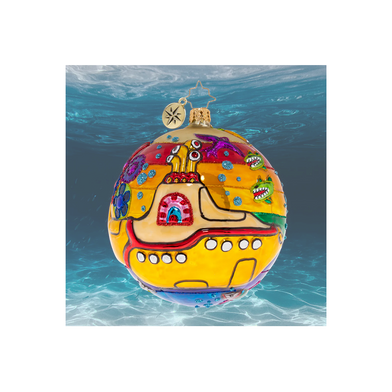 The Beatles x Radko Land Of Submarines Ornament Img. 1