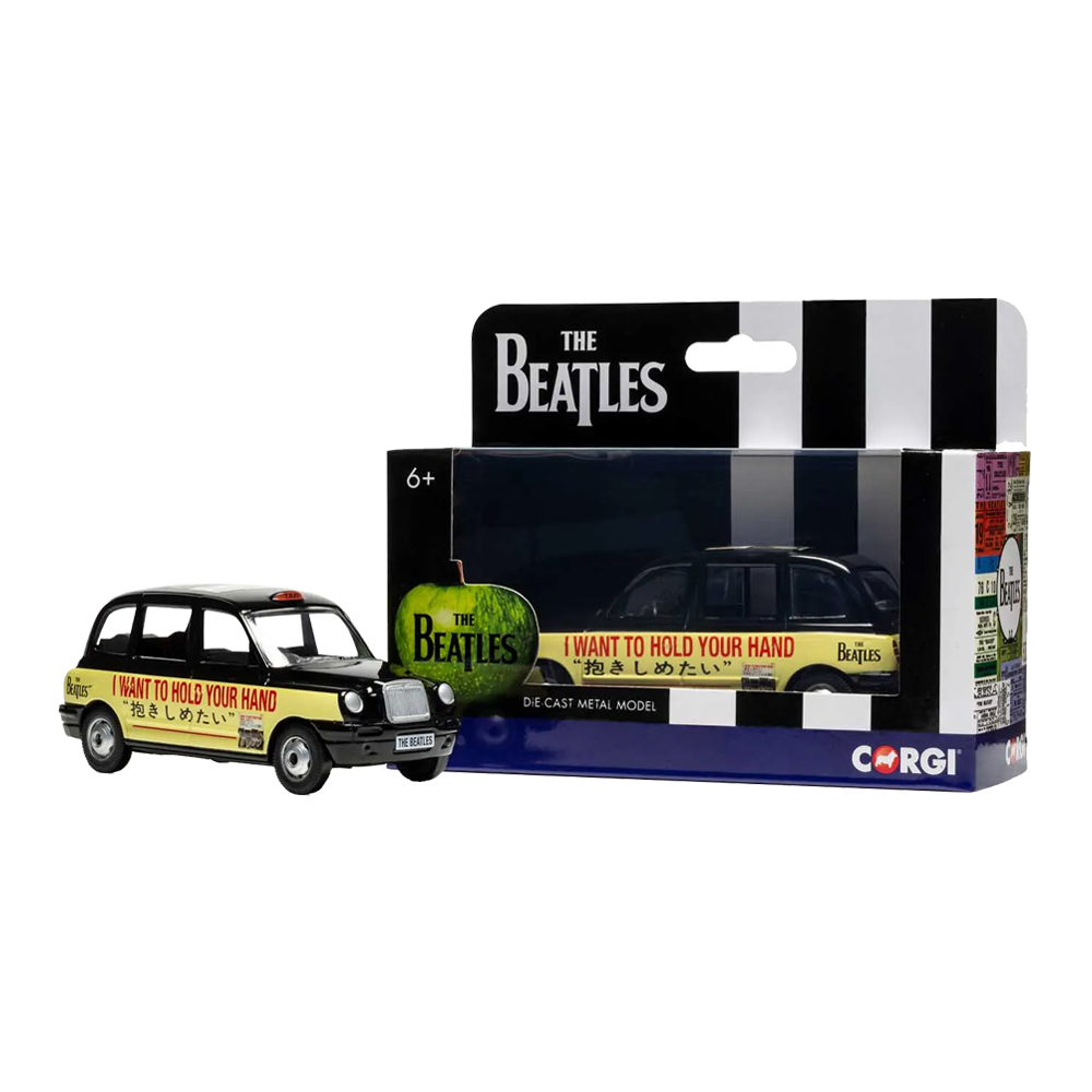 The Beatles x Hornby "I Want To Hold Your Hand" London Taxi Packaging