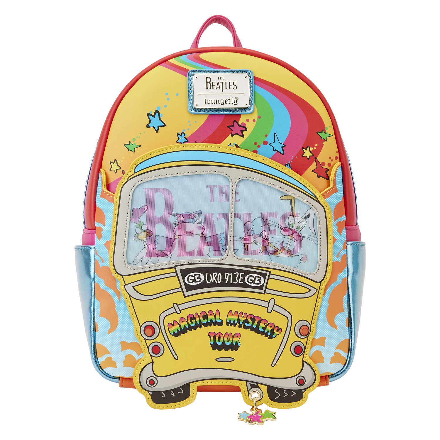 The Beatles x Loungefly Magical Mystery Tour Bus Mini Backpack