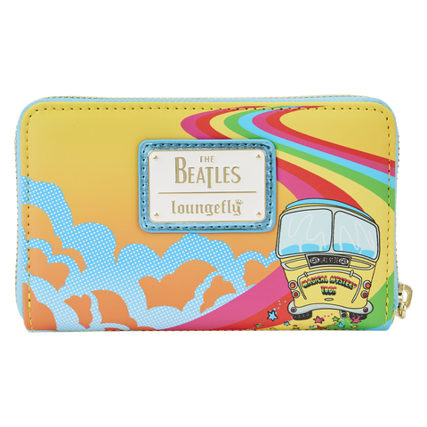 The Beatles x Loungefly Magical Mystery Tour Bus Zip Around Wallet