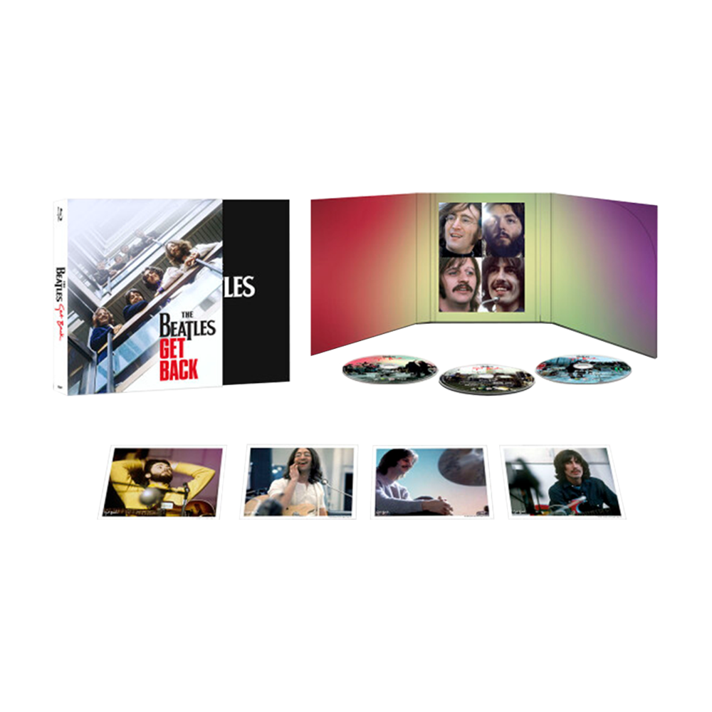 The Beatles: Get Back 3-Disc Blu-Ray Collector's Edition - The Beatles Official Store The Beatles: Get Back 3-Disc Blu-Ray Collector's Edition - The Beatles Official Store