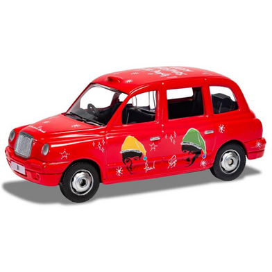 The Beatles x Hornby Christmas Special London Taxi Front
