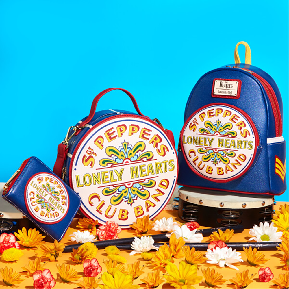 The Beatles x Loungefly Sgt. Pepper's Mini Backpack Collection