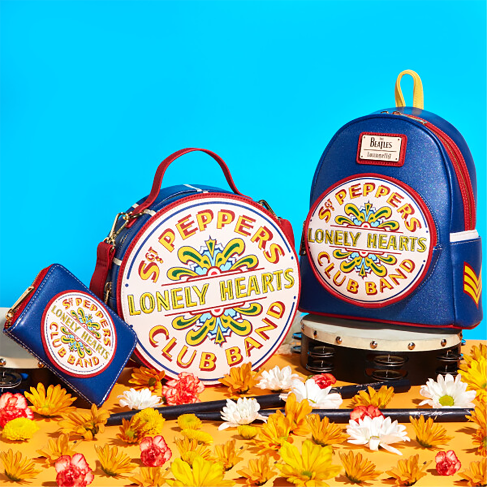 The Beatles x Loungefly Sgt. Pepper's Crossbody Bag Collection