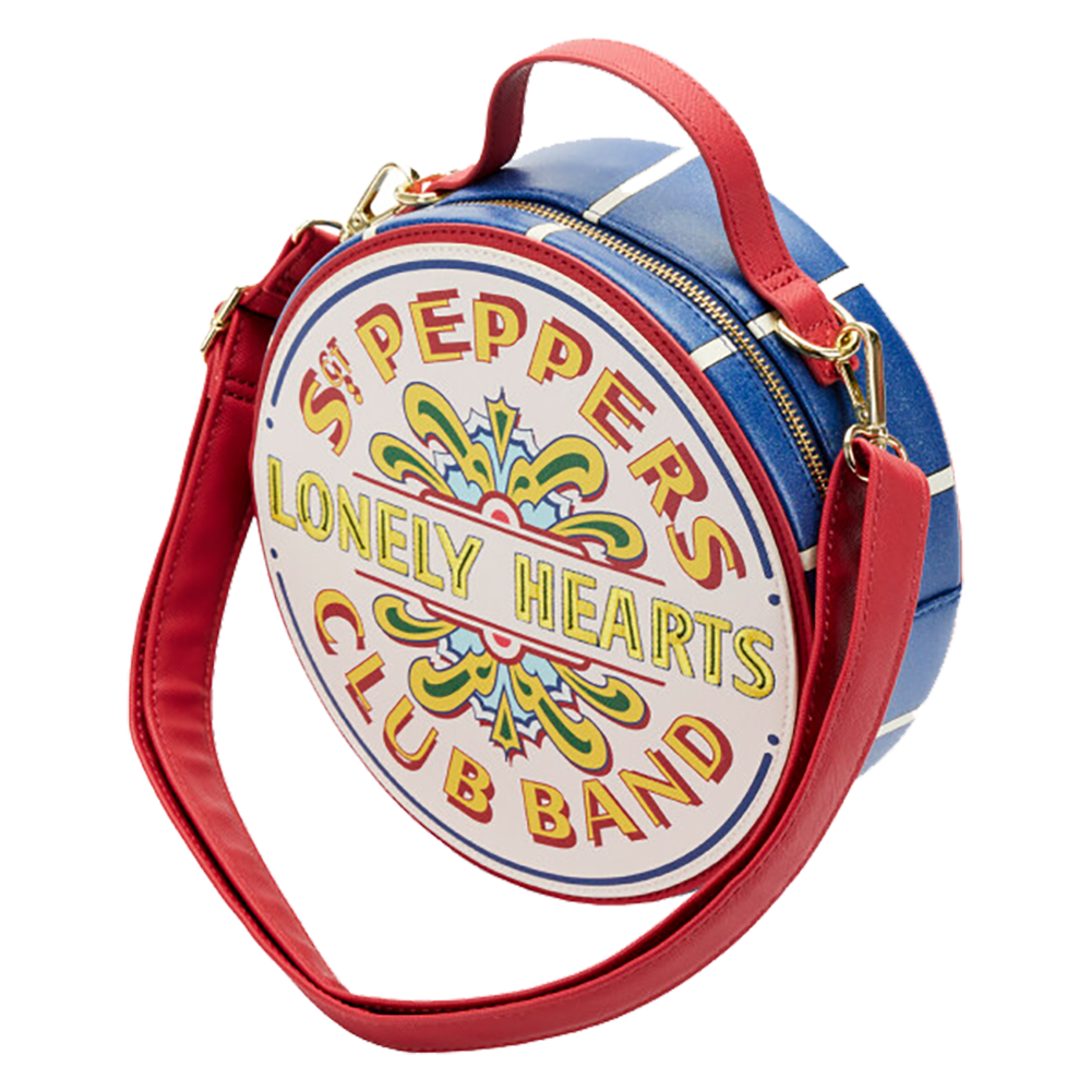 The Beatles x Loungefly Sgt. Pepper's Crossbody Bag Top