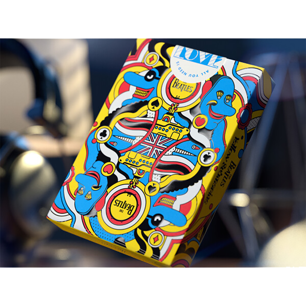 The Beatles x Theory 11 - Yellow Submarine Playing Cards Back