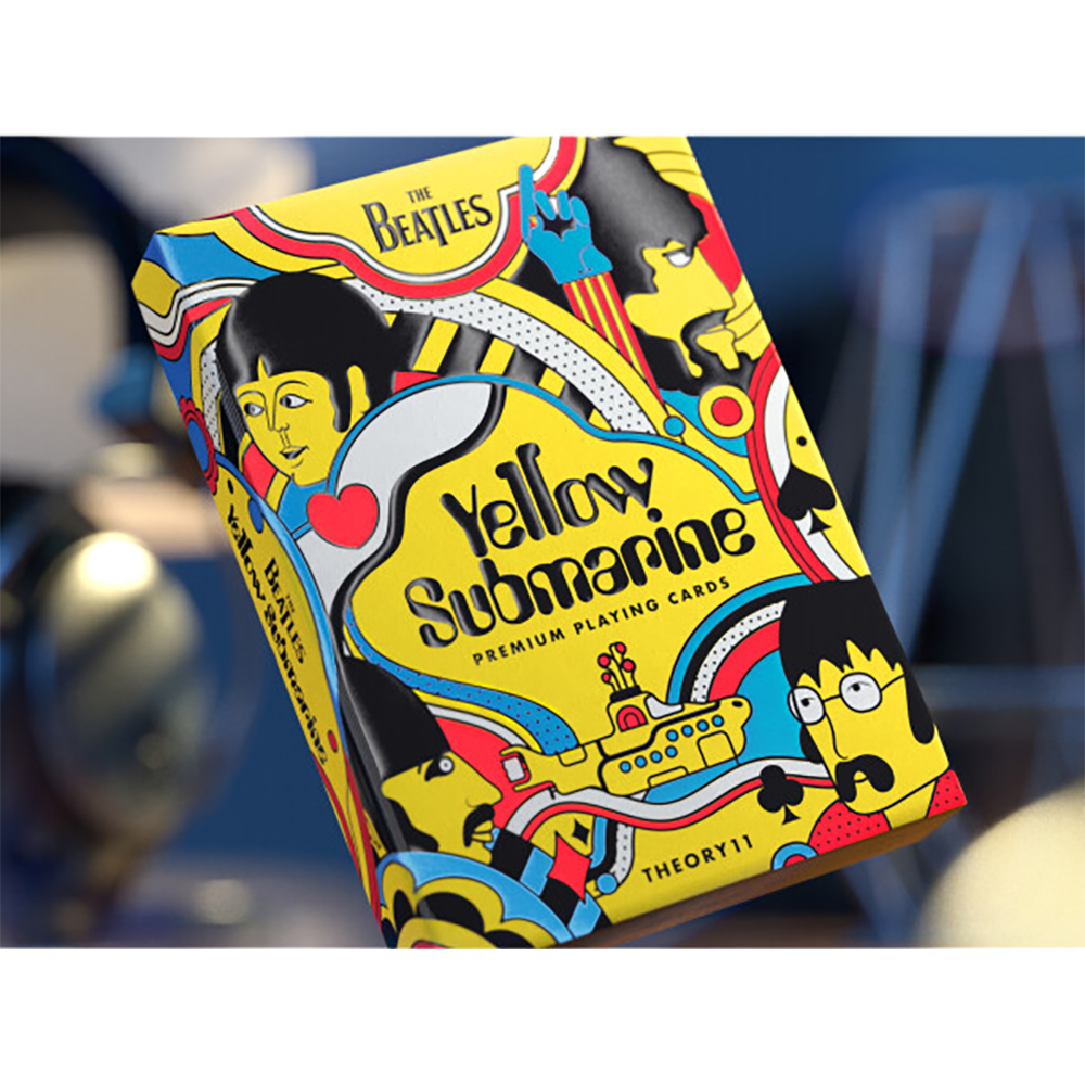 The Beatles x Theory 11 - Yellow Submarine Playing Cards Front