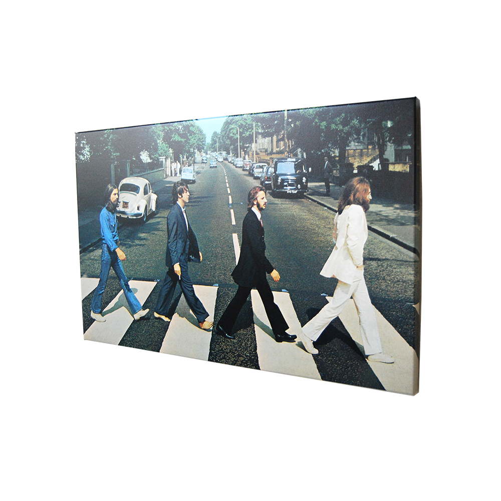 Beatles x DenniLu "Abbey Road" Canvas Angle 2