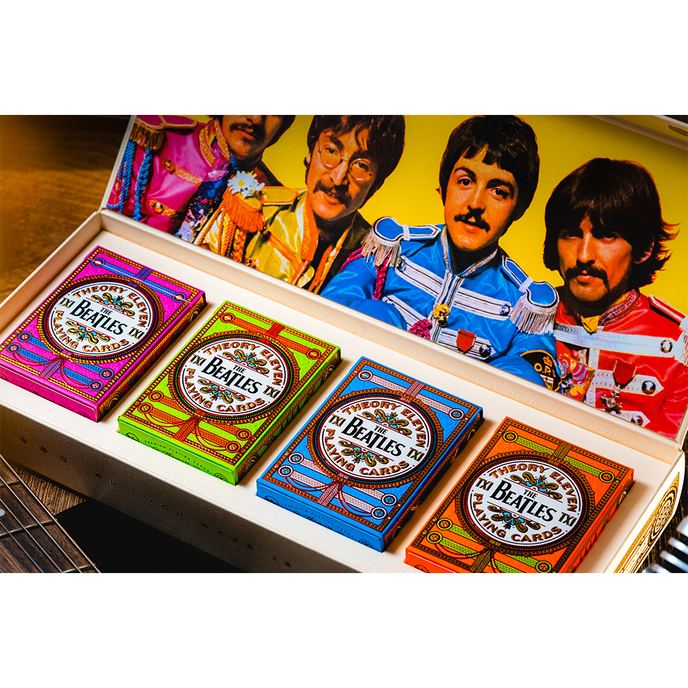 The Beatles x Theory11 Playing Card Box Set - The Beatles Official The Beatles x Theory11 Playing Card Box Set - The Beatles Official