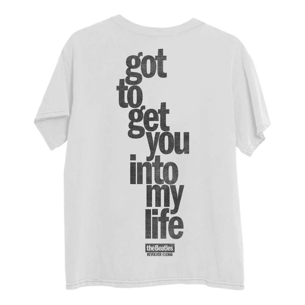 Beatles lyrics t shirts outlet