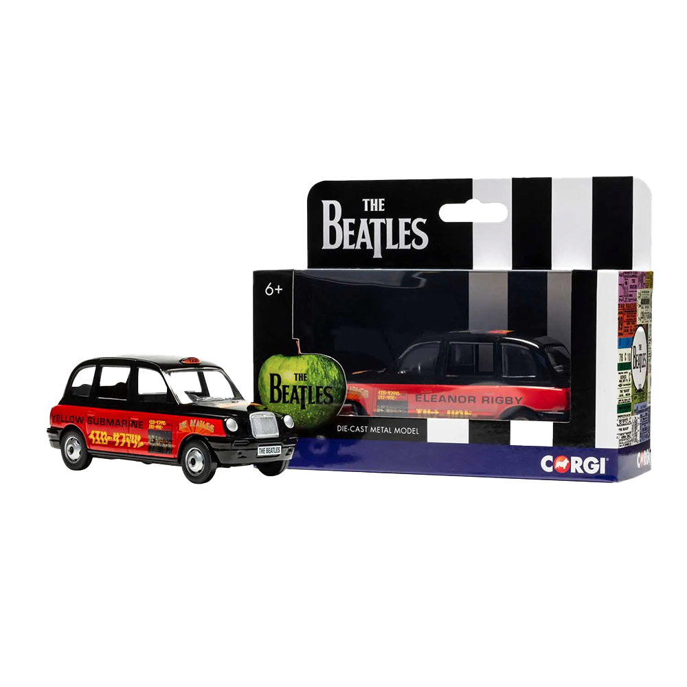 The Beatles x Hornby "Yellow Submarine" / "Eleanor Rigby" London Taxi Packaging