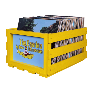 Crosley x The Beatles Yellow Submarine Record Storage Crate