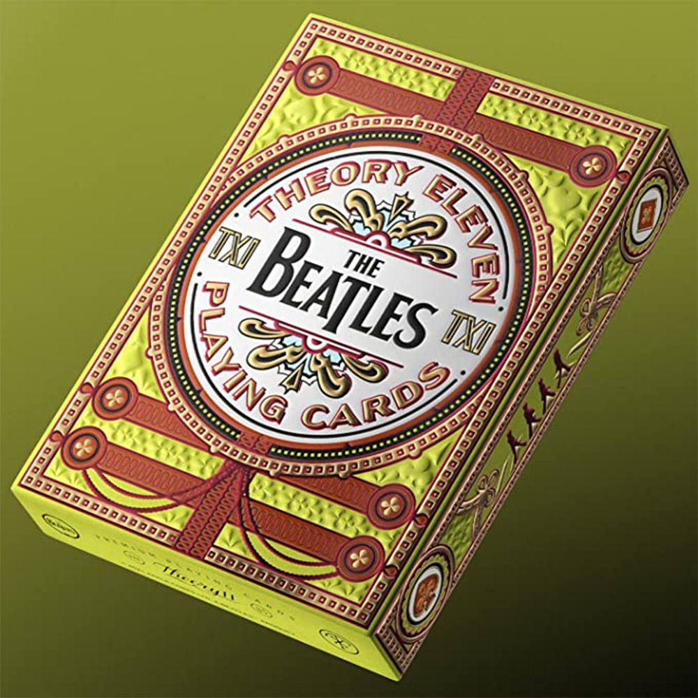 The Beatles x Theory11 Playing Cards Green