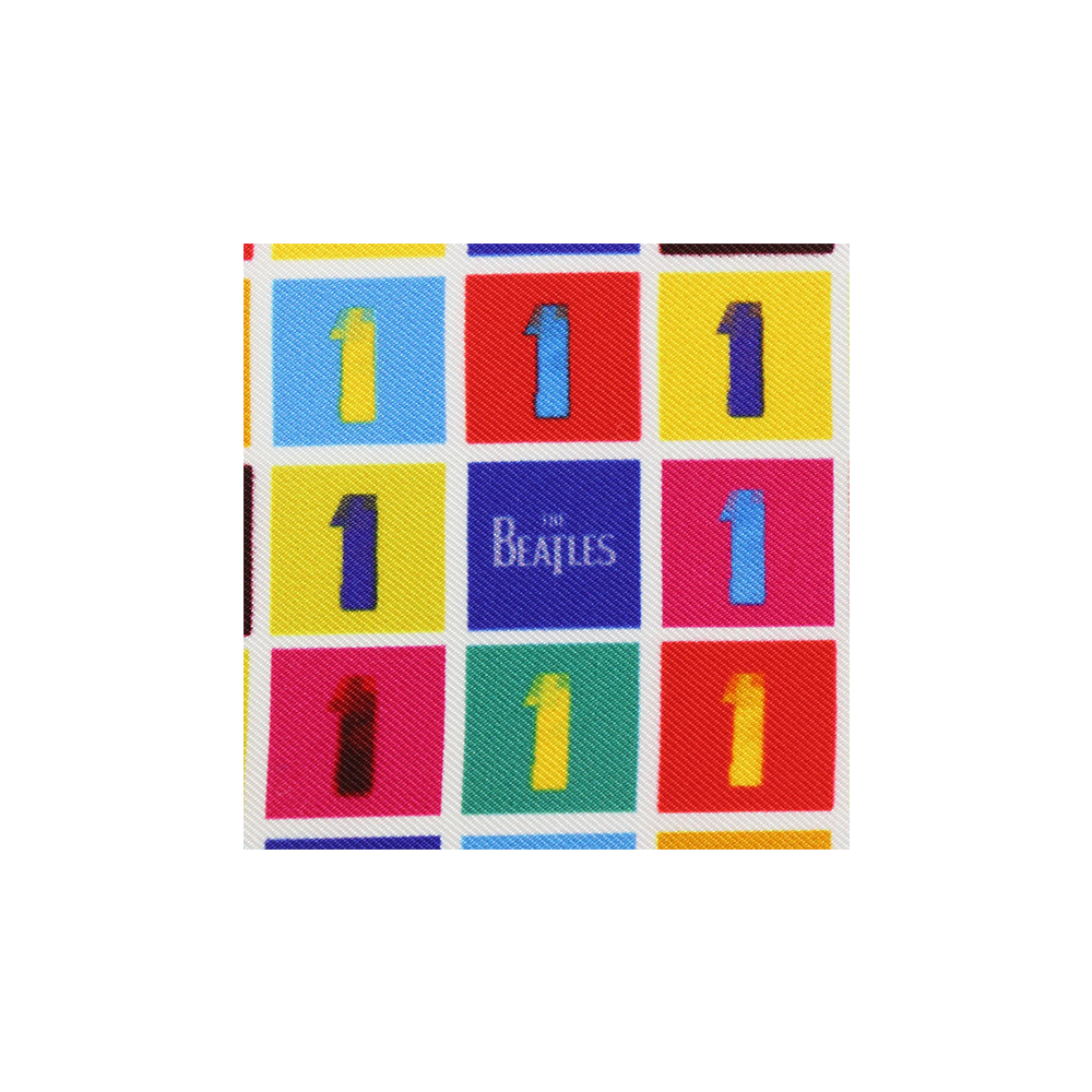 The Beatles x Section 119 Color Check Pocket Square Img. 3