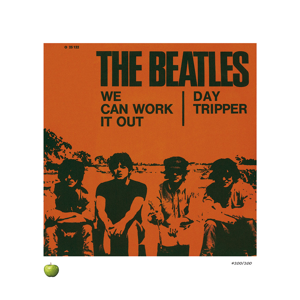 The Beatles x DenniLu "We Can Work It Out" Unframed