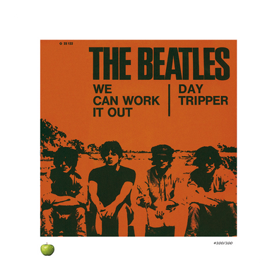 The Beatles x DenniLu "We Can Work It Out" Unframed