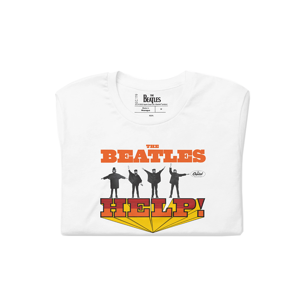 The Beatles Help T Shirt The Beatles Official Store