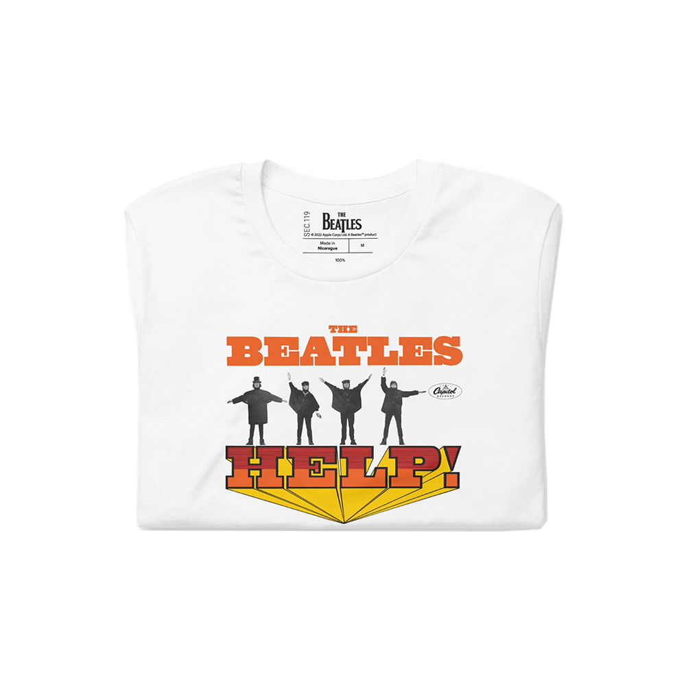 The Beatles x Section 119 Help! T-Shirt Label