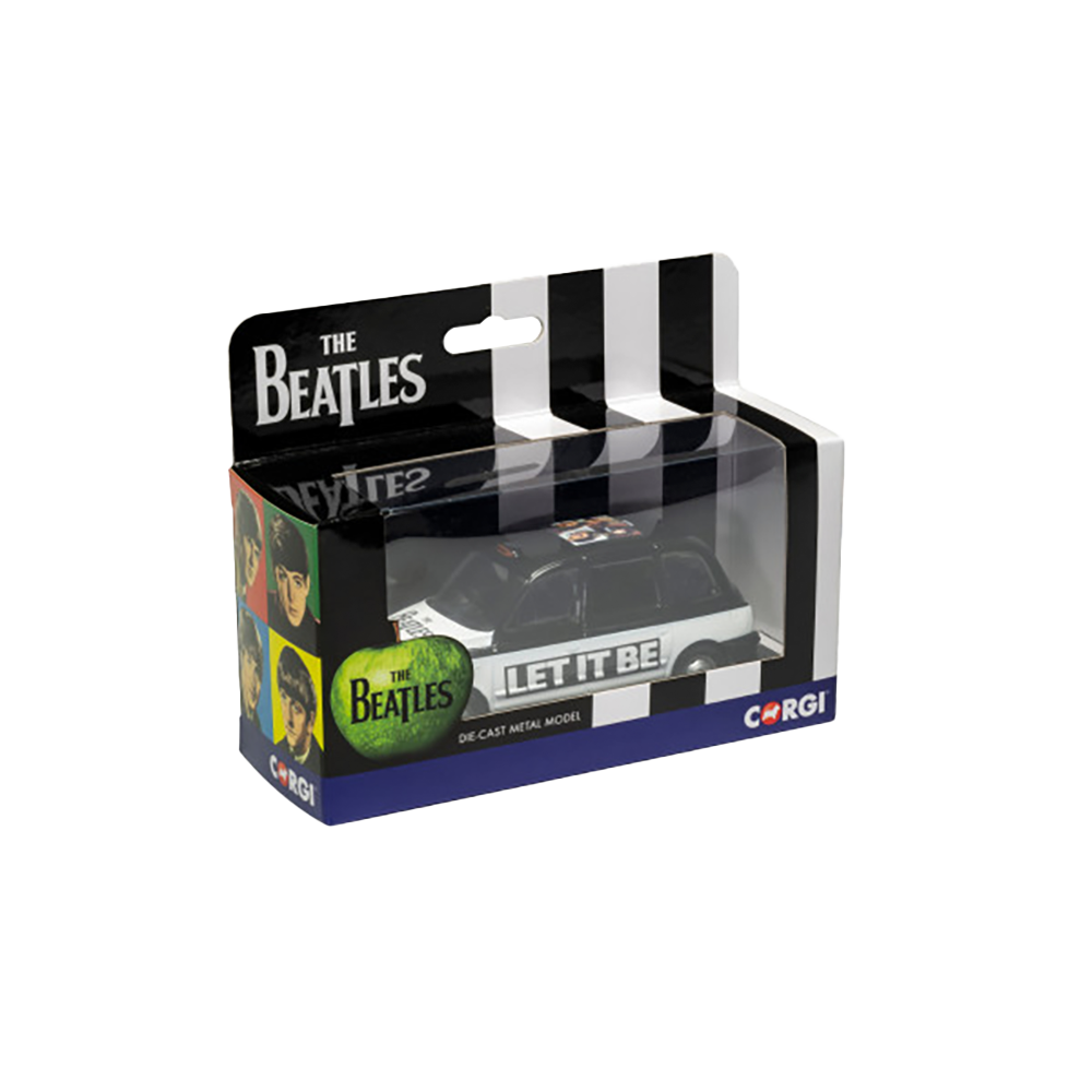 Corgi Die-Cast Collectable - The Beatles Sgt Peppers Taxi & Album Cover Corgi Die-Cast Collectable - The Beatles Sgt Peppers Taxi & Album Cover