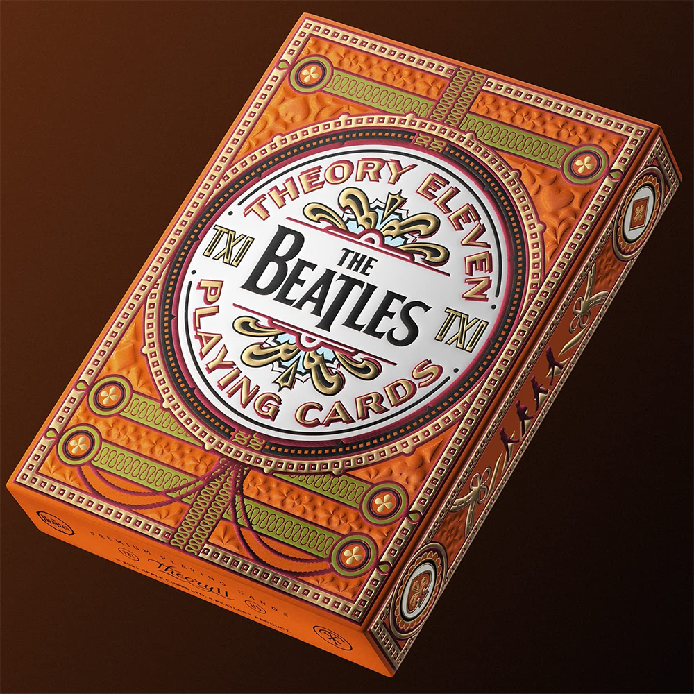 The Beatles x Theory11 Playing Cards Orange