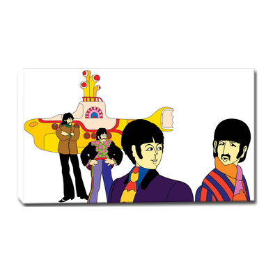 Beatles x DenniLu "Yellow Submarine" Ringo: Sentimentalist Canvas