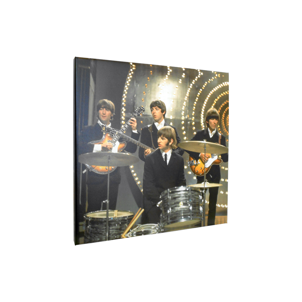 Beatles x DenniLu '66 Beatles Top of The Pops Canvas Angle