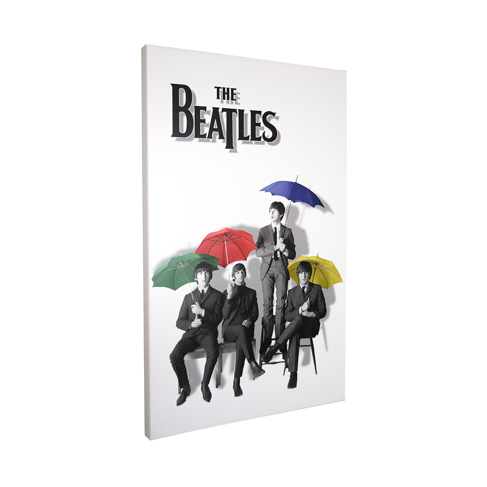 Beatles x DenniLu Beatles Color Umbrellas Canvas Angle