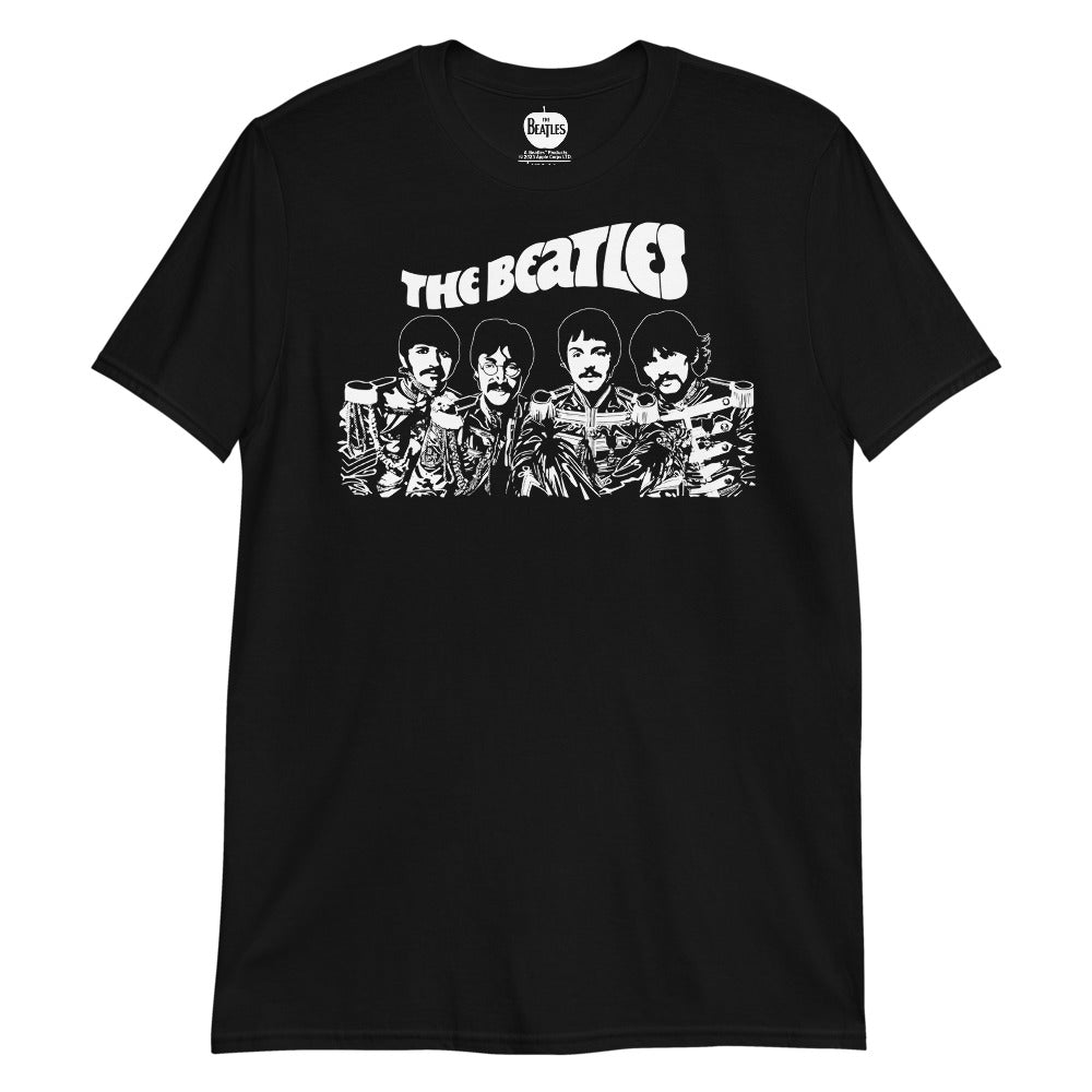 Sgt. Pepper Cartoon T-Shirt - The Beatles Official Store